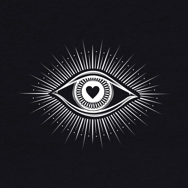 All seeing eye symbol by Razym